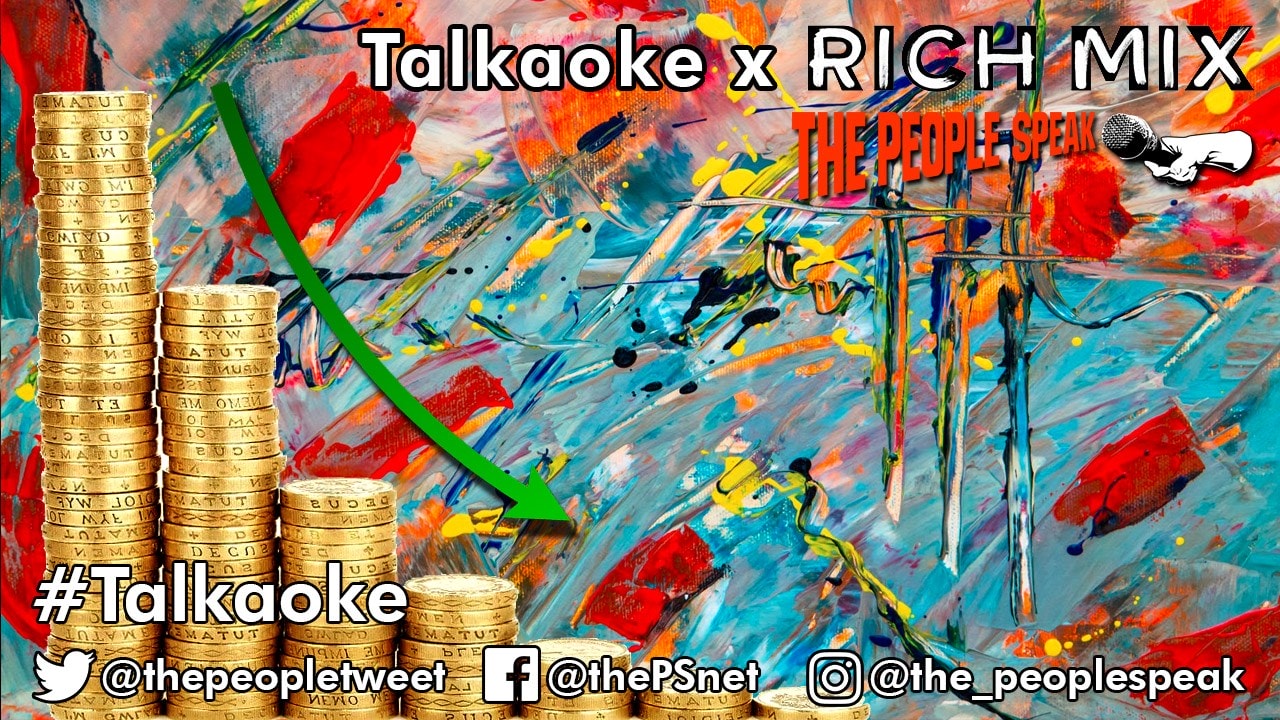 Talkaoke promotional graphic by Ricardo Sleiman
